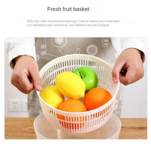 Vegetable Dehydrator Greens Washer Dryer Drainer Crisper Strainer Vegetables Salad Spinner Lettuce Leaf for Washing Drying Lea
