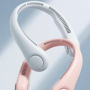Portable Neck Fan Air Cooler & Purifier… Adjustable 3 Speed And Rechargeable 6 Hours Battery Timing (random Color)